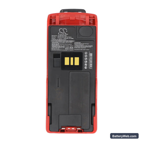 Motorola MTP810Ex Replacement Battery, 7.4V, 720mAh, Li-ion 5