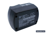Metabo BS 9.6 Replacement Battery, 9.6V, 2100mAh, Ni-MH 2