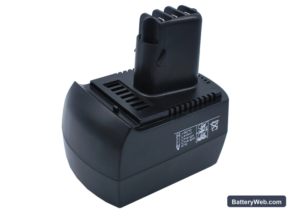 Metabo BS 9.6 Replacement Battery, 9.6V, 3300mAh, Ni-MH 4