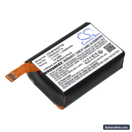 Motorola Replacement Battery, 3.7V, 3350mAh, Li-ion 1