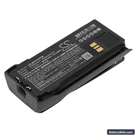 Motorola R7 Replacement Battery, 7.4V, 2600mAh, Li-ion 1