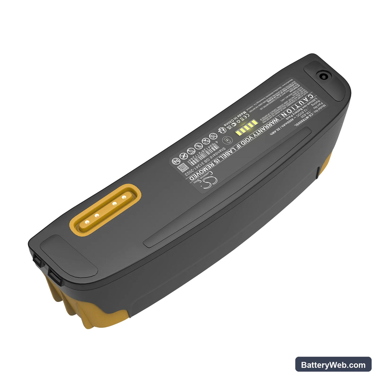 3M TR-300+ Powered Air Respirator Replacement Battery, 12.6V, 4000mAh, Li-ion 2