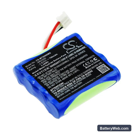 Microtac Infinity SA9800 Replacement Battery, 4.8V, 700mAh, Ni-MH 1