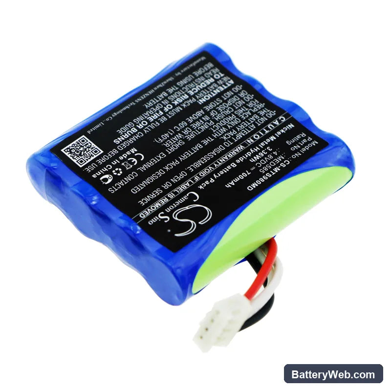 Microtac Infinity SA9800 Replacement Battery, 4.8V, 700mAh, Ni-MH 2