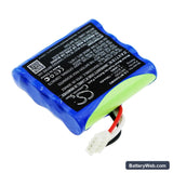 Microtac Infinity SA9800 Replacement Battery, 4.8V, 700mAh, Ni-MH 2