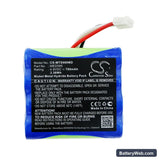 Microtac Infinity SA9800 Replacement Battery, 4.8V, 700mAh, Ni-MH 3