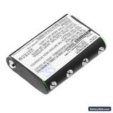 Motorola SX800 Replacement Battery, 3.6V, 700mAh, Ni-MH 2