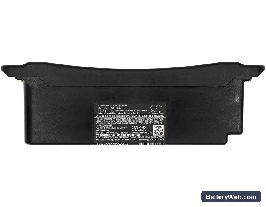 Magnetek BT114-0 Replacement Battery, 7.2V, 2000mAh, Ni-MH 3
