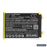 Motorola Moto Edge 50 5G Replacement Battery, 3.91V, 4850mAh, Li-Polymer 3