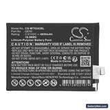 Motorola Moto G85 5G Replacement Battery, 3.91V, 4850mAh, Li-Polymer 3