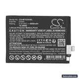 Motorola Moto G35 5G Replacement Battery, 3.91V, 4850mAh, Li-Polymer 3