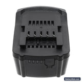 Metabo BS 14.4 LTX Impuls Replacement Battery, 14.4V, 3000mAh, Li-ion 5