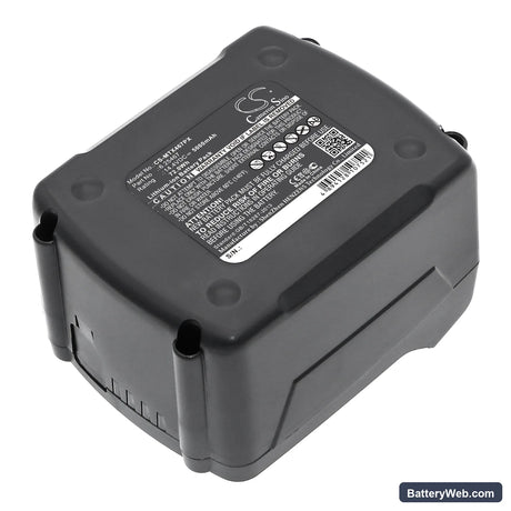 Metabo BS 14.4 LTX Impuls Replacement Battery, 14.4V, 5000mAh, Li-ion 3