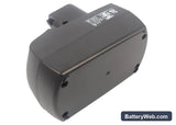 Metabo BSZ 14.4 Replacement Battery, 14.4V, 2100mAh, Ni-MH 3
