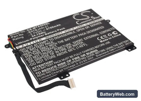 Motorola Xoom Family Edition Replacement Battery, 3.7V, 6700mAh, Li-Polymer 1