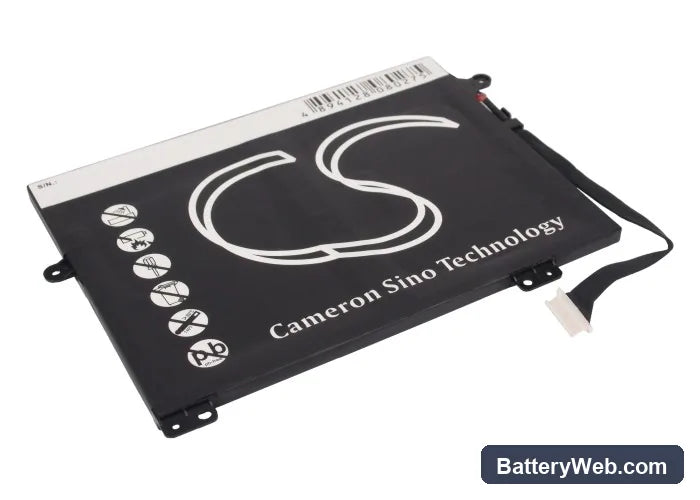 Motorola Xoom Family Edition Replacement Battery, 3.7V, 6700mAh, Li-Polymer 3