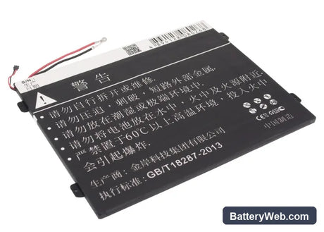 Motorola Xoom 2 10.1 Replacement Battery, 3.7V, 6700mAh, Li-Polymer 4