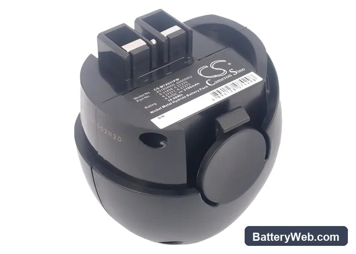 Metabo Powermaxx Replacement Battery, 4.8V, 2100mAh, Ni-MH 1