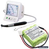 Morita DentaPort ZX Replacement Battery, 9.6V, 700mAh, Ni-MH 6