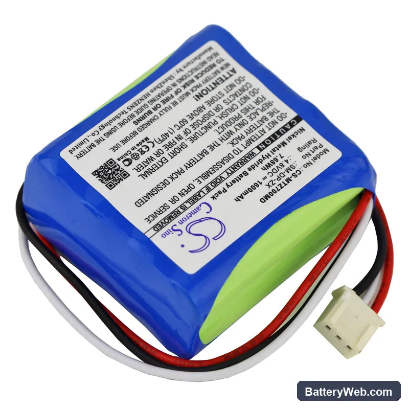 Morita SM-DP-ZX Replacement Battery, 4.8V, 1600mAh, Ni-MH 2