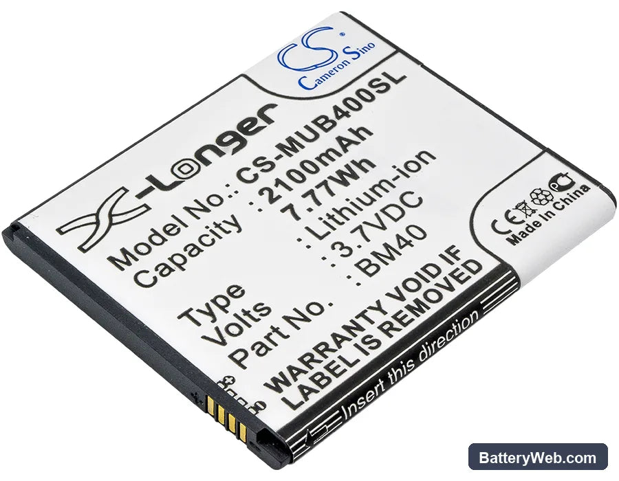 Xiaomi 2A Replacement Battery, 3.7V, 2100mAh, Li-ion 1