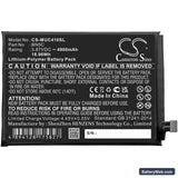 Redmi Note 11 5G Replacement Battery, 3.87V, 4900mAh, Li-Polymer 3
