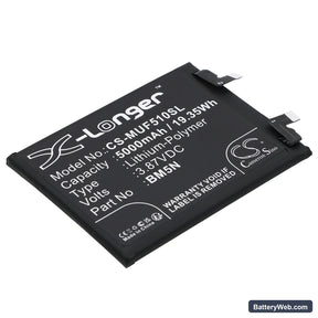 Poco F5 Pro 5G Replacement Battery, 3.87V, 5000mAh, Li-Polymer 1