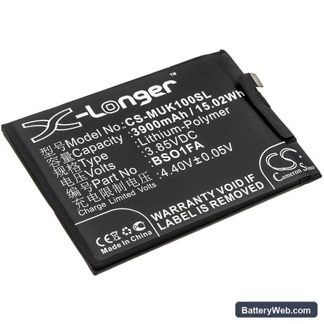 Xiaomi Black Shark Replacement Battery, 3.85V, 3900mAh, Li-Polymer 1
