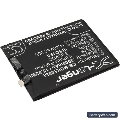 Xiaomi Black Shark Replacement Battery, 3.85V, 3900mAh, Li-Polymer 2