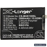 Xiaomi Black Shark Replacement Battery, 3.85V, 3900mAh, Li-Polymer 3