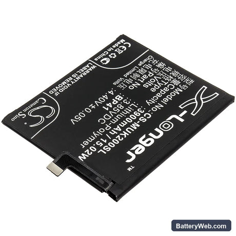 Redmi K20 Replacement Battery, 3.85V, 3900mAh, Li-Polymer 2