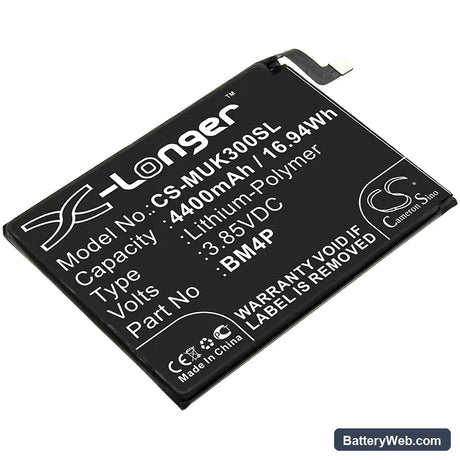 Redmi K30 Replacement Battery, 3.85V, 4400mAh, Li-Polymer 1