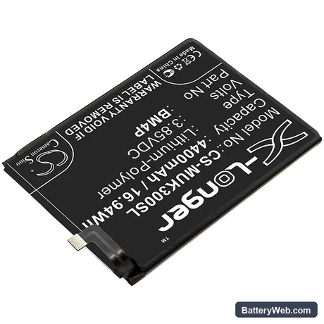 Redmi K30 Replacement Battery, 3.85V, 4400mAh, Li-Polymer 2