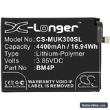 Redmi K30 Replacement Battery, 3.85V, 4400mAh, Li-Polymer 3
