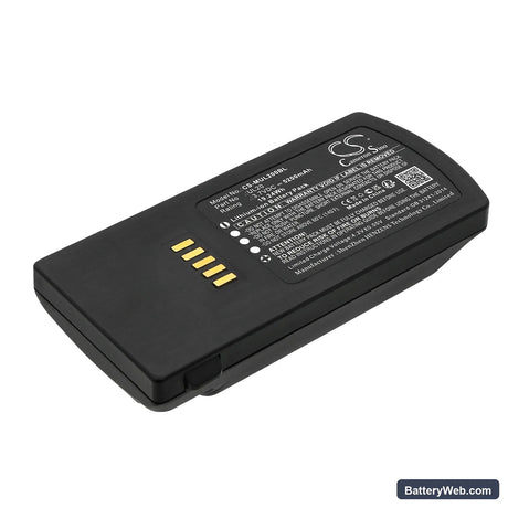 M3 Mobile UL20F Replacement Battery, 3.7V, 5200mAh, Li-ion 1