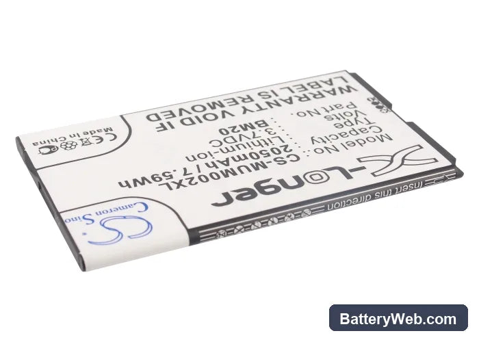 Xiaomi MI2 Replacement Battery, 3.7V, 2050mAh, Li-ion 2
