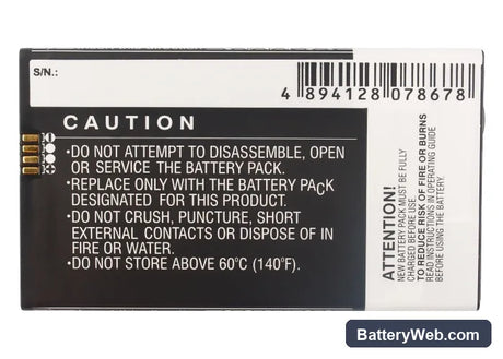 Xiaomi MI2 Replacement Battery, 3.7V, 2050mAh, Li-ion 6