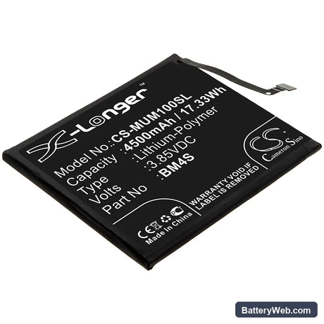 Xiaomi Redmi 10X Replacement Battery, 3.85V, 4500mAh, Li-Polymer 1
