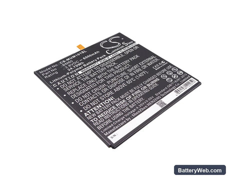 Xiaomi MiPad 7.9 Replacement Battery, 3.8V, 6500mAh, Li-Polymer 1