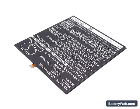 Xiaomi Mi Pad 2 Replacement Battery, 3.8V, 6000mAh, Li-Polymer 2