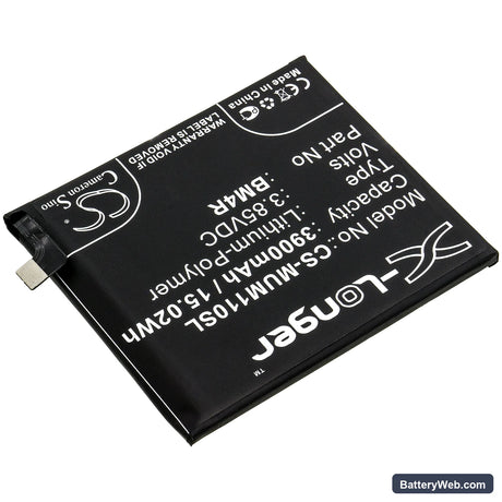Xiaomi Mi 10 Lite Replacement Battery, 3.85V, 3900mAh, Li-Polymer 2