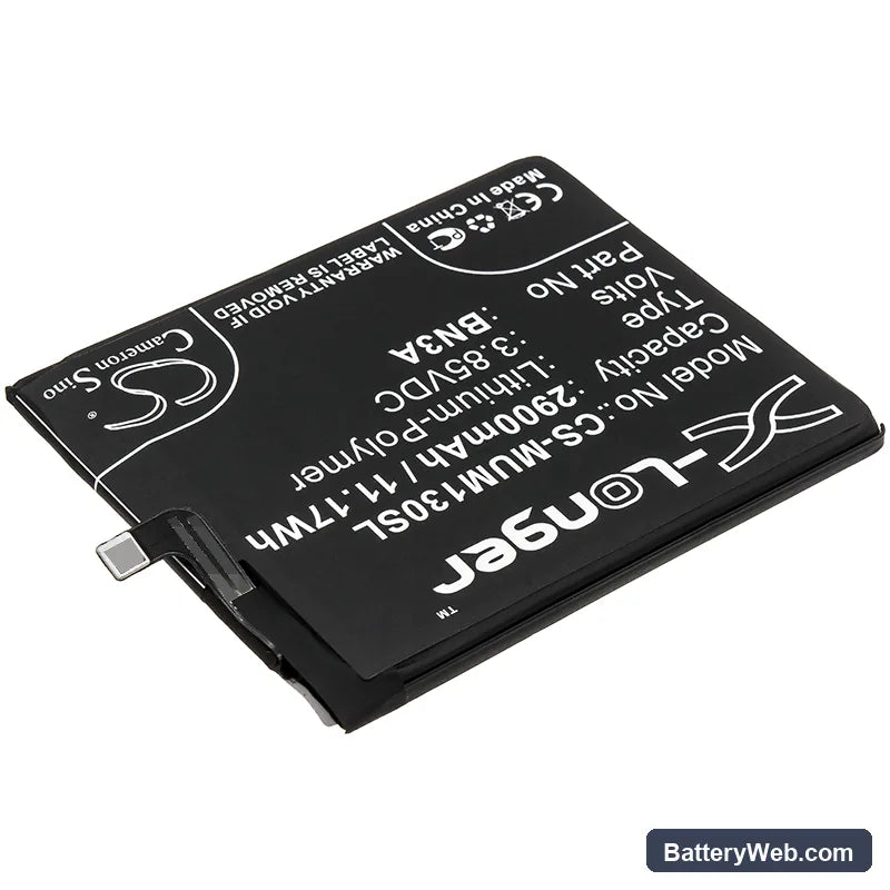 Xiaomi Redmi Go Replacement Battery, 3.85V, 2900mAh, Li-Polymer 2