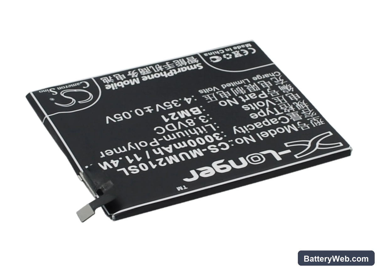 Xiaomi Mi Note Replacement Battery, 3.8V, 3000mAh, Li-Polymer 3