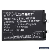 Xiaomi Mi 12 Lite 5G Replacement Battery, 3.87V, 4200mAh, Li-Polymer 3
