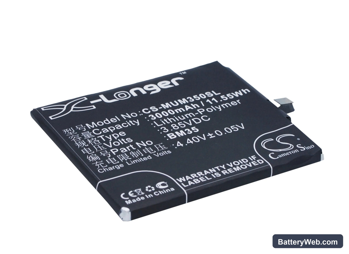 Xiaomi Mi 4c Replacement Battery, 3.85V, 3000mAh, Li-Polymer 1