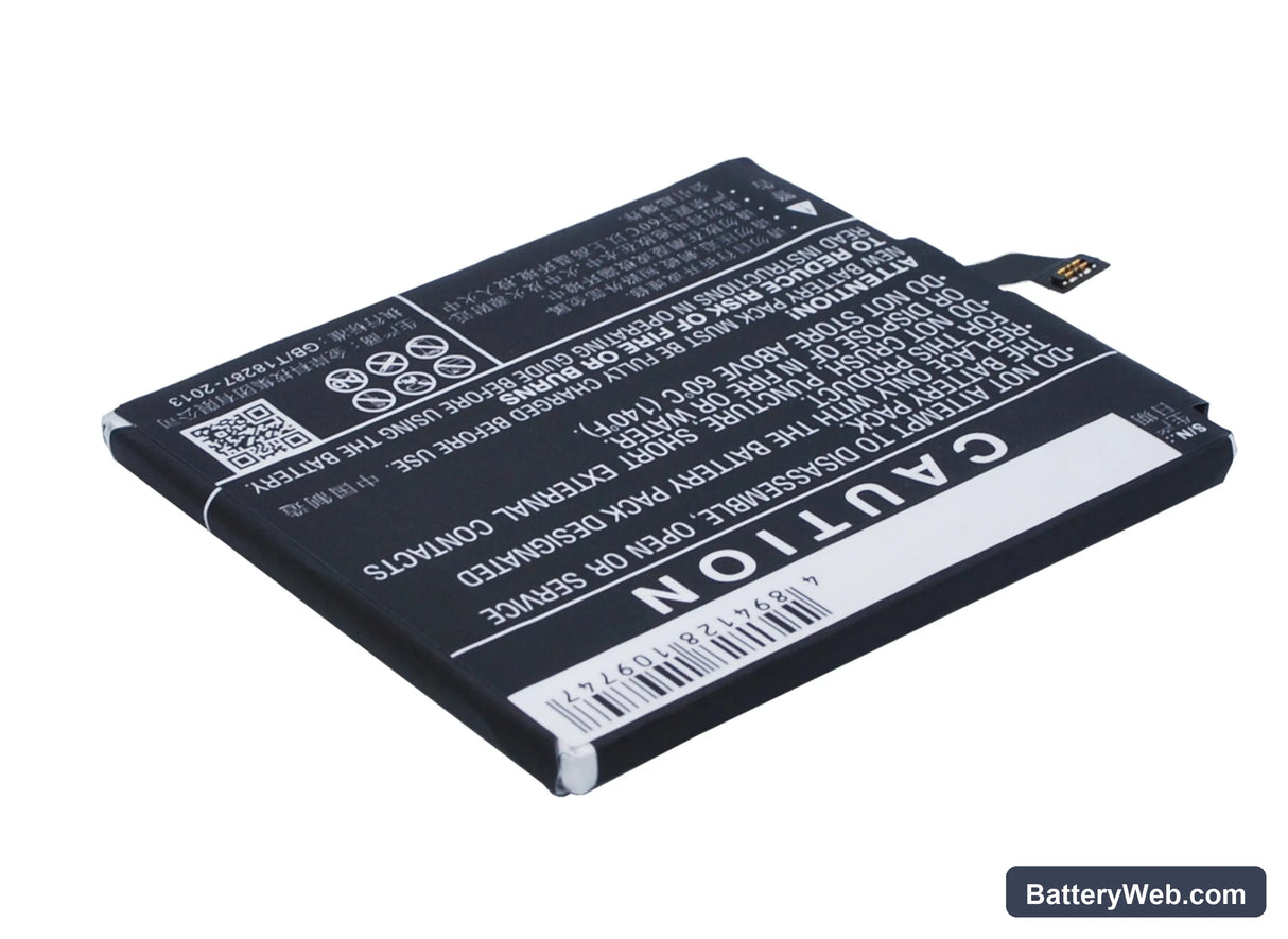 Xiaomi Mi 4c Replacement Battery, 3.85V, 3000mAh, Li-Polymer 4