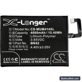 Xiaomi Hongmi 4 Replacement Battery, 3.85V, 4000mAh, Li-Polymer 3