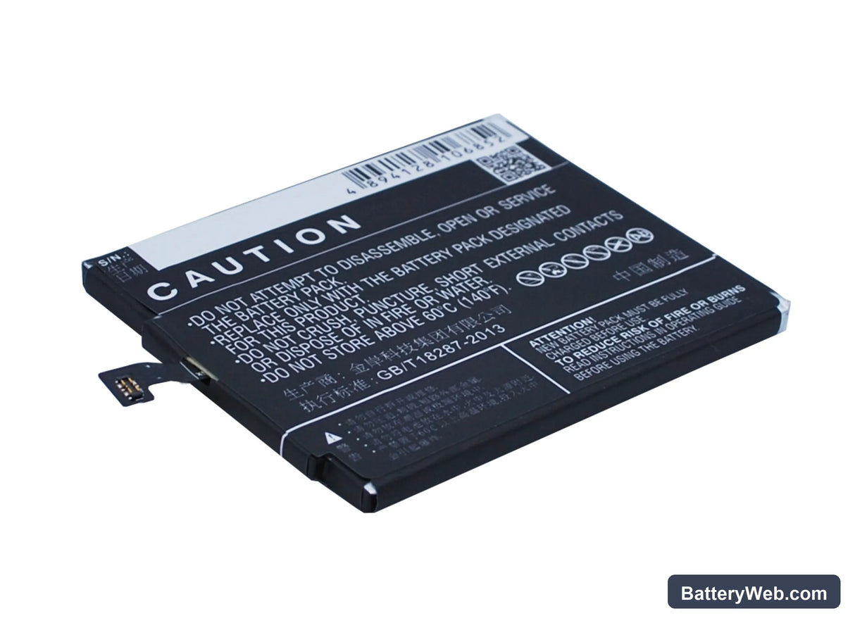 Xiaomi M4i Replacement Battery, 3.85V, 3000mAh, Li-Polymer 4