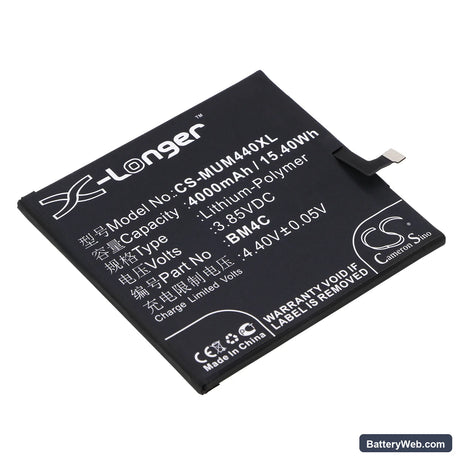 Xiaomi Mi Mix Replacement Battery, 3.85V, 4000mAh, Li-Polymer 1