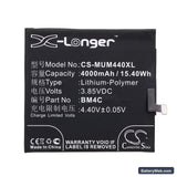 Xiaomi Mi Mix Replacement Battery, 3.85V, 4000mAh, Li-Polymer 3